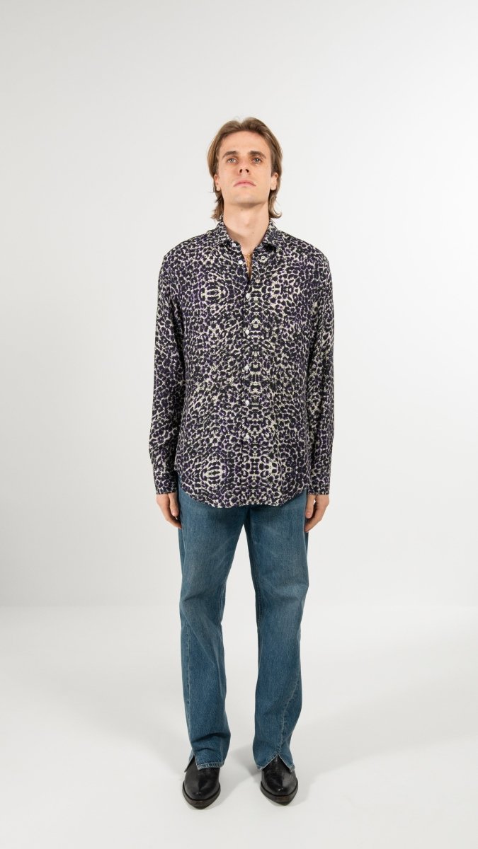 CAMICIA VIOLET JAGUAR - Benevierre