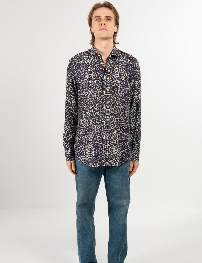 CAMICIA VIOLET JAGUAR - Benevierre