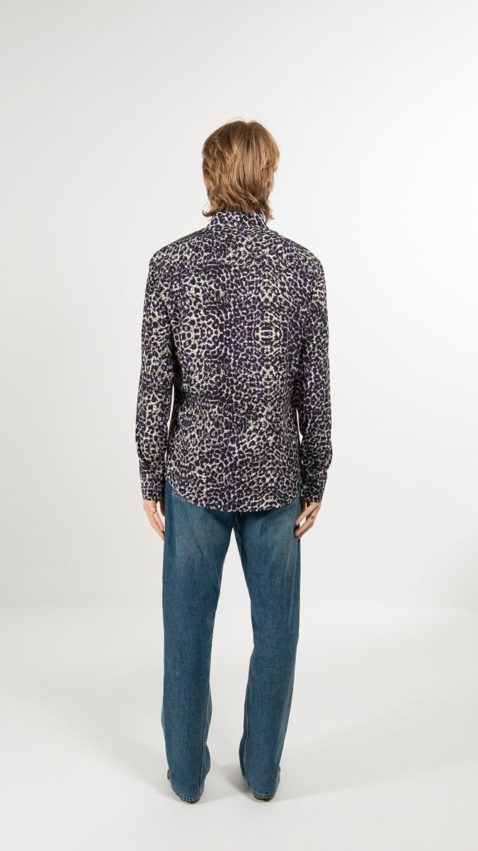 CAMICIA VIOLET JAGUAR - Benevierre