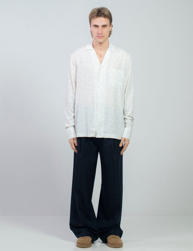 CAMICIA WHITE ANIMALIER - Benevierre