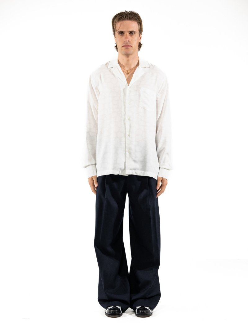 CAMICIA WHITE ANIMALIER - Benevierre