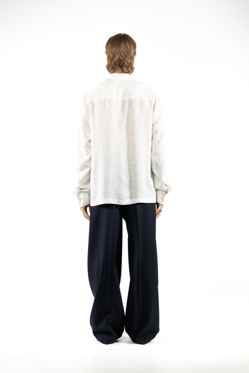 CAMICIA WHITE ANIMALIER - Benevierre