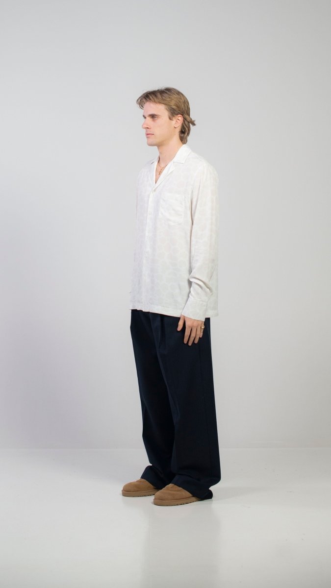CAMICIA WHITE ANIMALIER - Benevierre