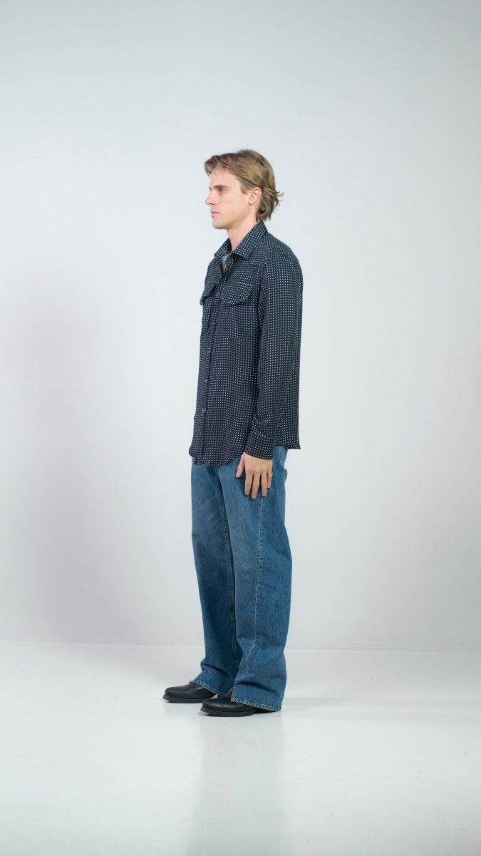 CAMICIA WHITE MICROPOIS - Benevierre