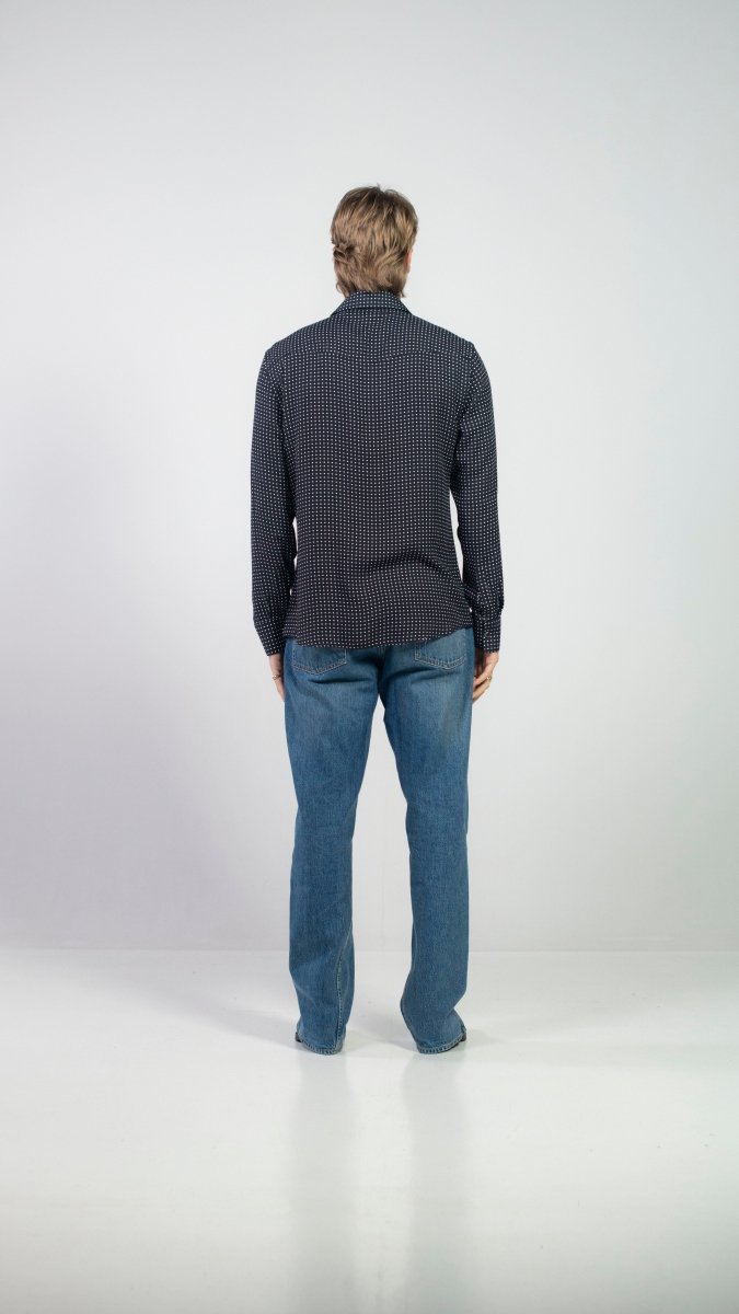 CAMICIA WHITE MICROPOIS - Benevierre