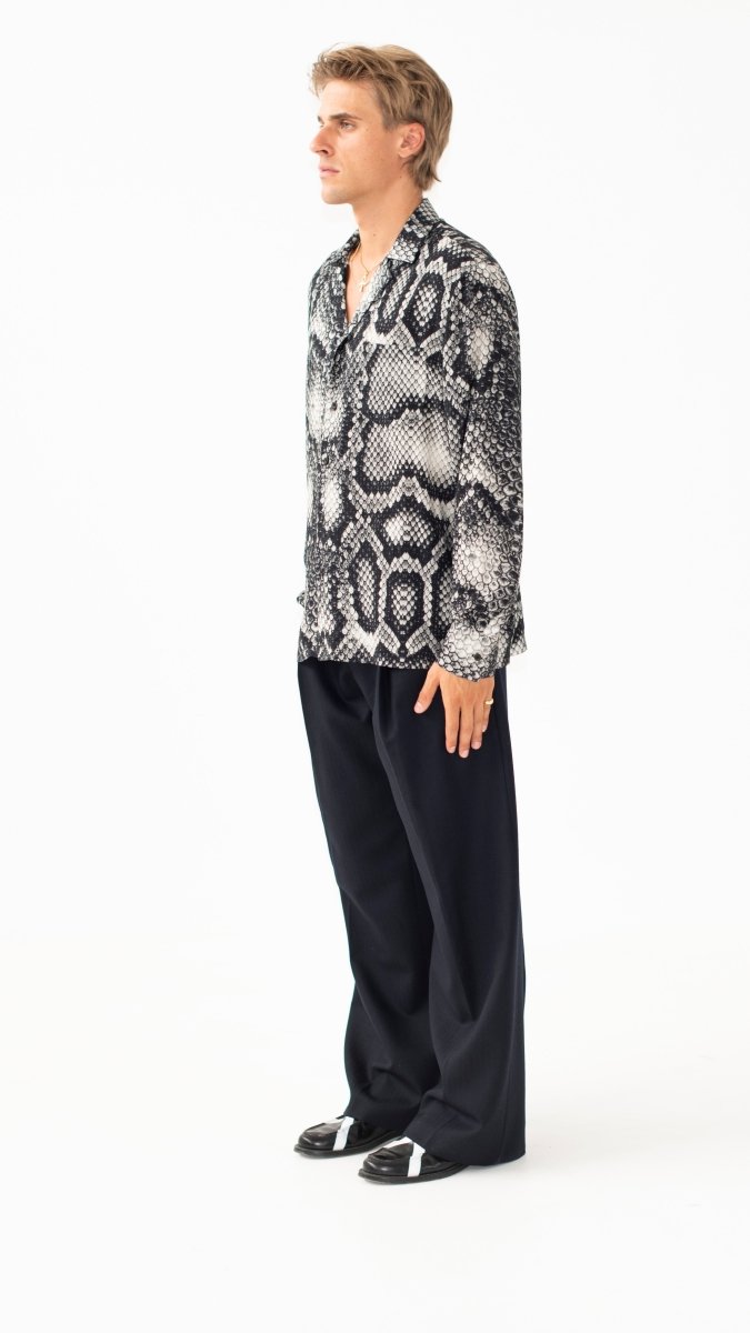 CAMICIA WHITE SNAKE - Benevierre