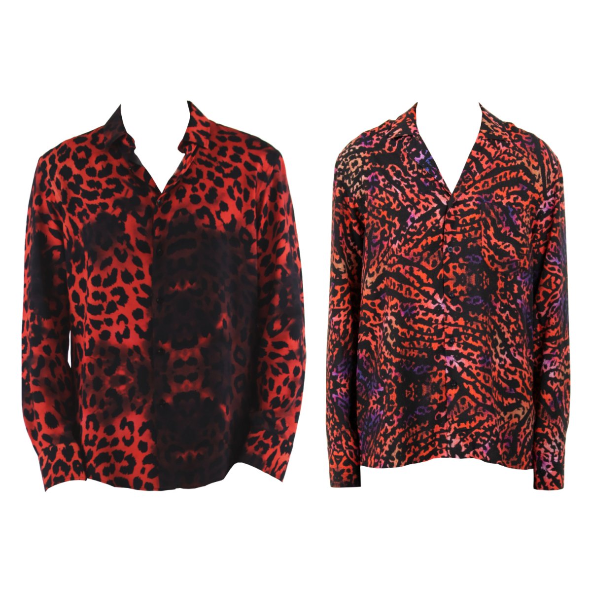 ‘Leopard Tie Dye’ + ‘Red Zebra’ - Benevierre